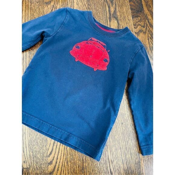 Hanna Andersson Kids 4 (100) Sueded Graphic Car Long Sleeve Tee BUY 2 GET 1 FREE - Picture 4 of 6